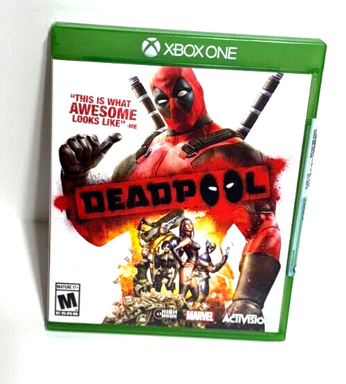 Deadpool (Microsoft Xbox One, 2015) Marvel Authentic Replacement Case Only