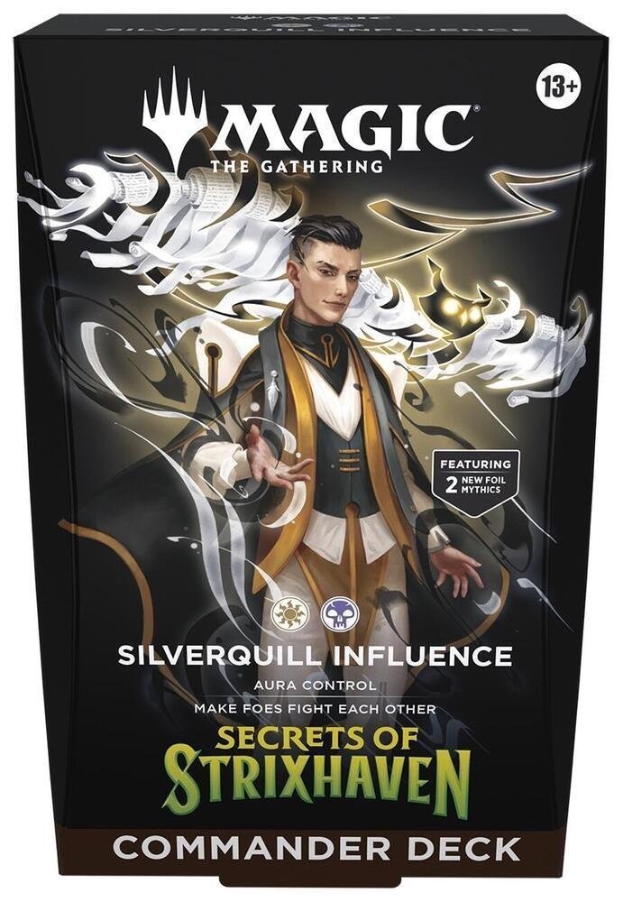 MTG Silverquill Influence Commander Deck - Secrets of Strixhaven SOS