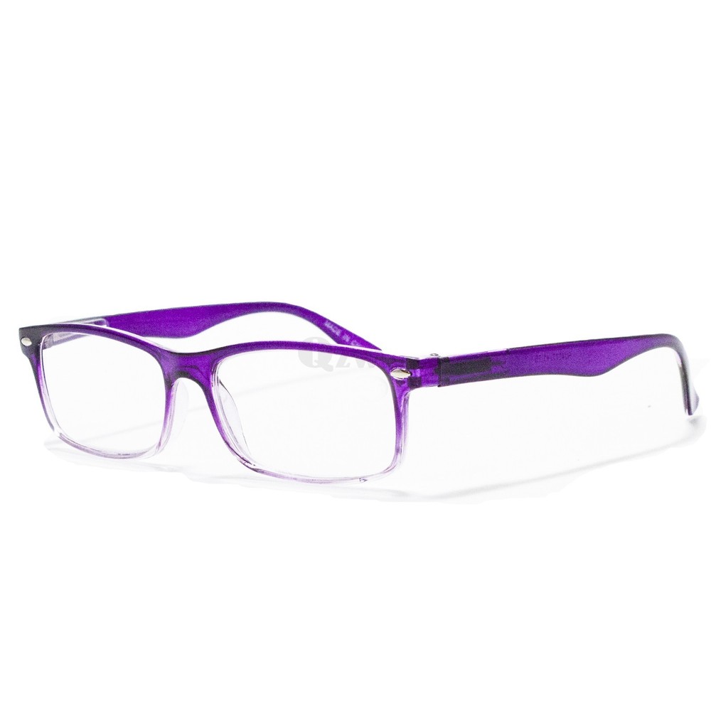 4 Pairs Mens Womens Spring Hinge Rectangular Reading Reader Power Glasses 1-3