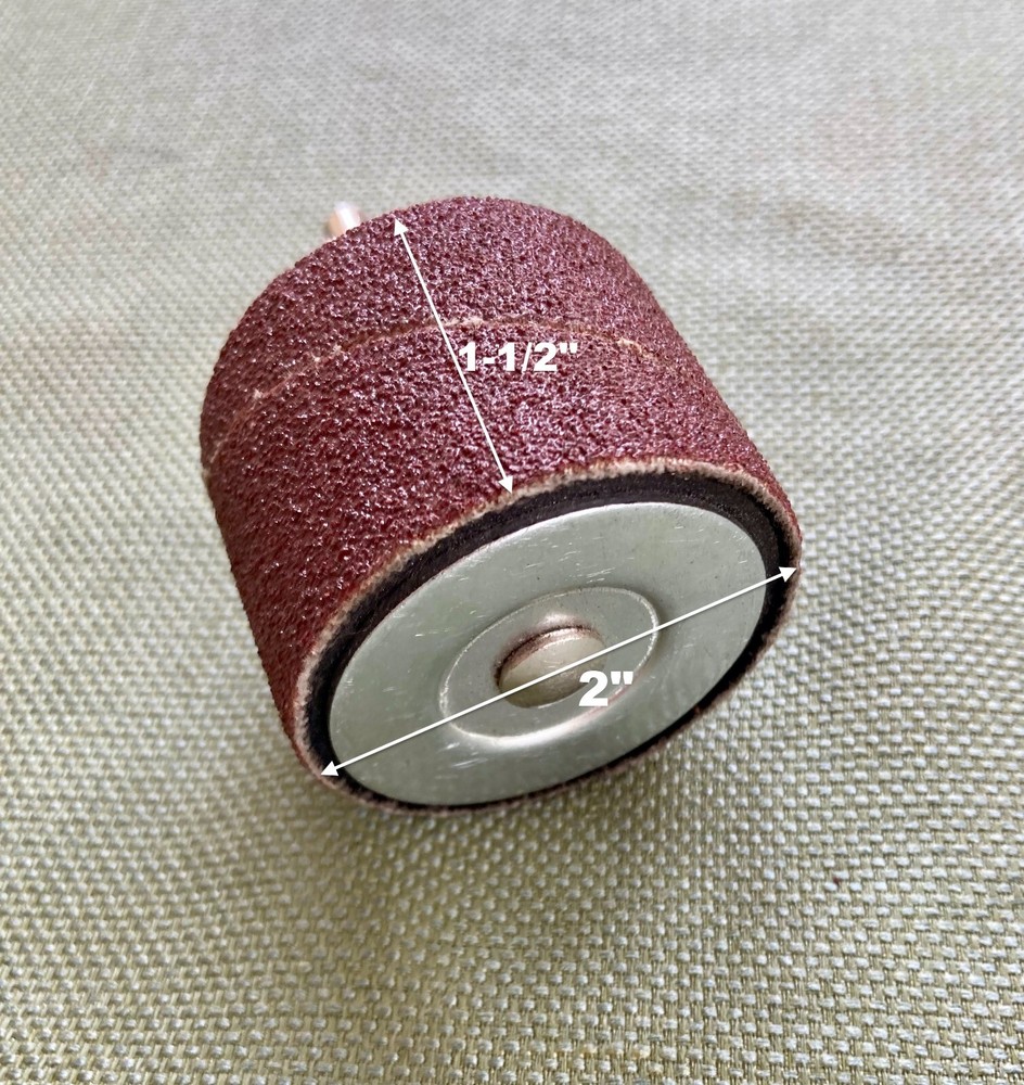 Abrasive Sanding Drum Ø 2" x 1.5"