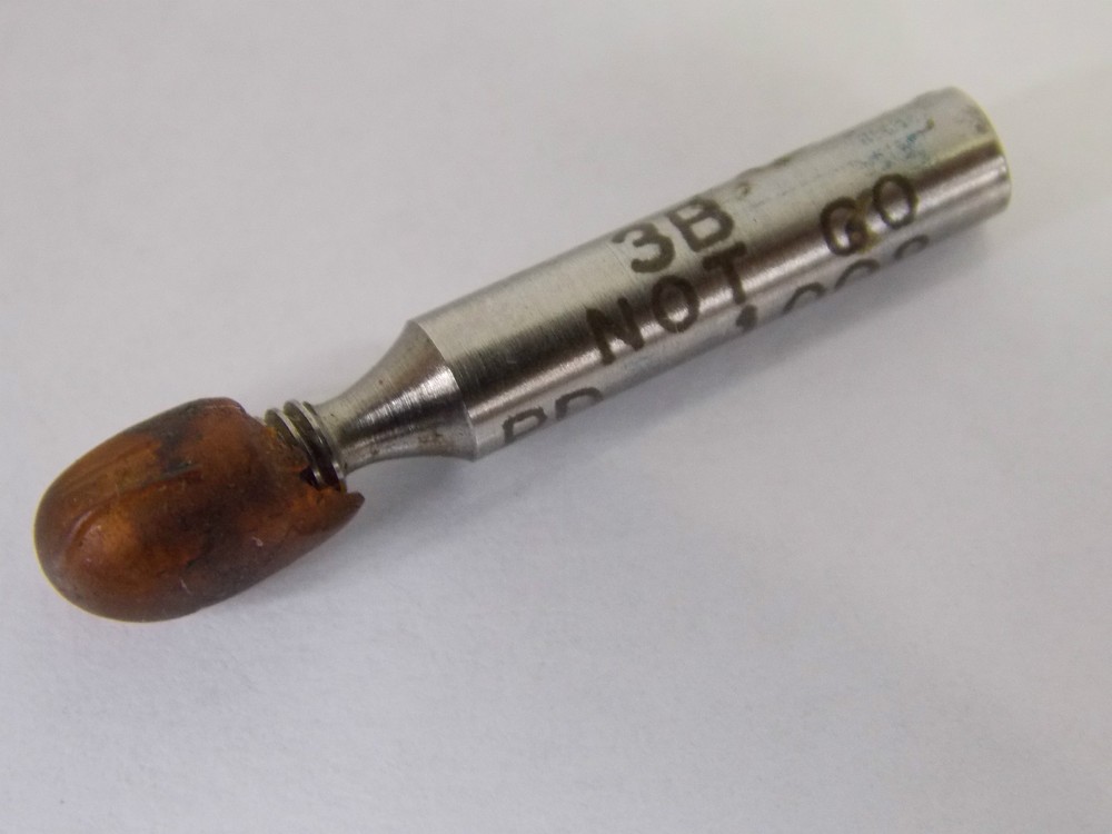 THREAD PLUG GAGE 4-48 NF-3B NOGO PD .1008