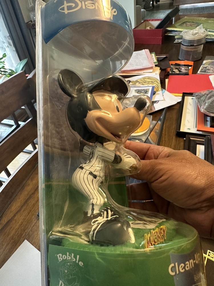 Mickey Mouse White Sox Bobblehead Rare