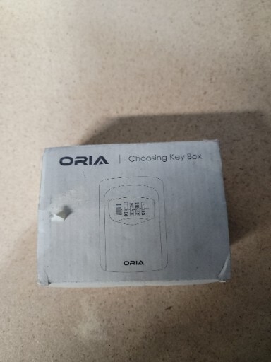 ORIA Key Storage Lock Box, 4-Digit Combination Lock Box, Wall Mounted (A2)