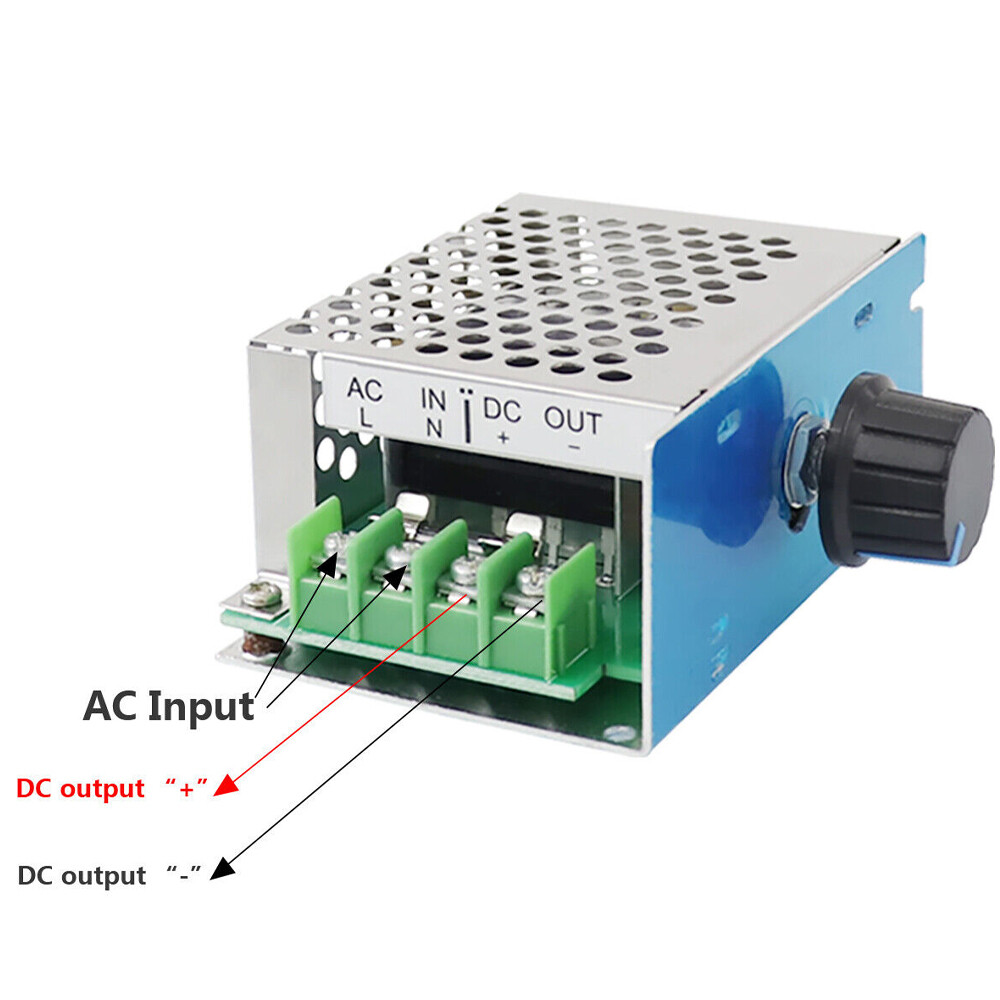 2pc DC 10-60V SCR Motor Speed Controller Voltage Regulator Dimmer