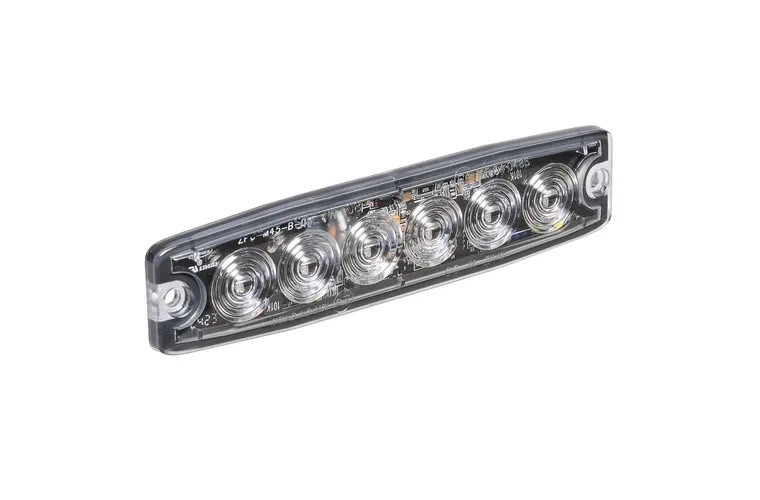 Narva 85214A High Powered Low Profile LED Warning Light (Amber)