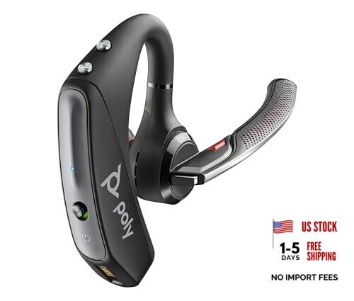 Voyager 5200 Wireless Headset (Plantronics) - Single-Ear Bluetooth Headset