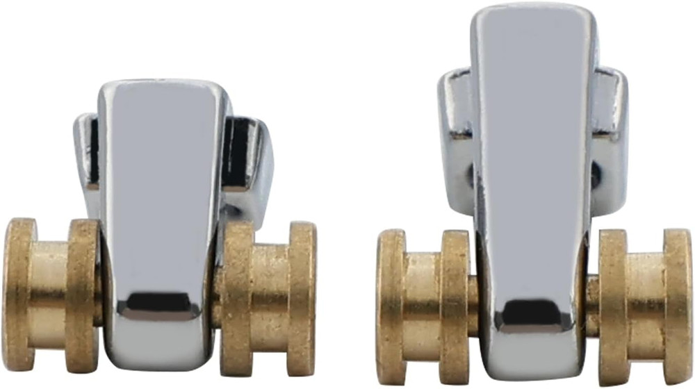 Pack of 2 Brass Roller String Retainer for Electric Guitar String Tree String Gu