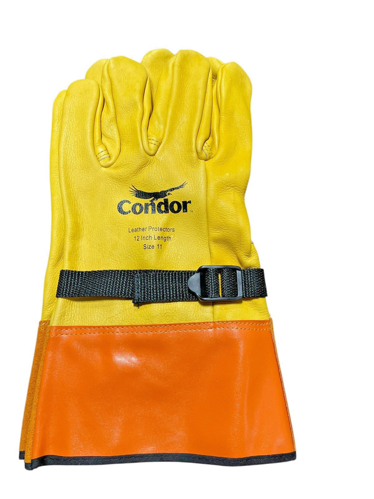 2 Pair - CONDOR Electrical-Insulating Glove Protectors: Class 2 Volt