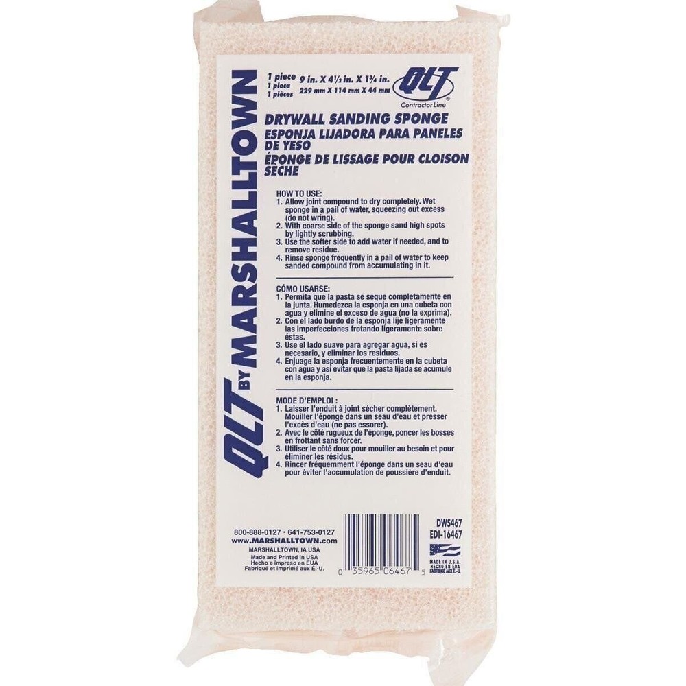 QLT Dws467-3 Drywall Sponge