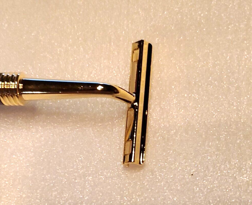 RAZOR, Gold Plated Solid Brass