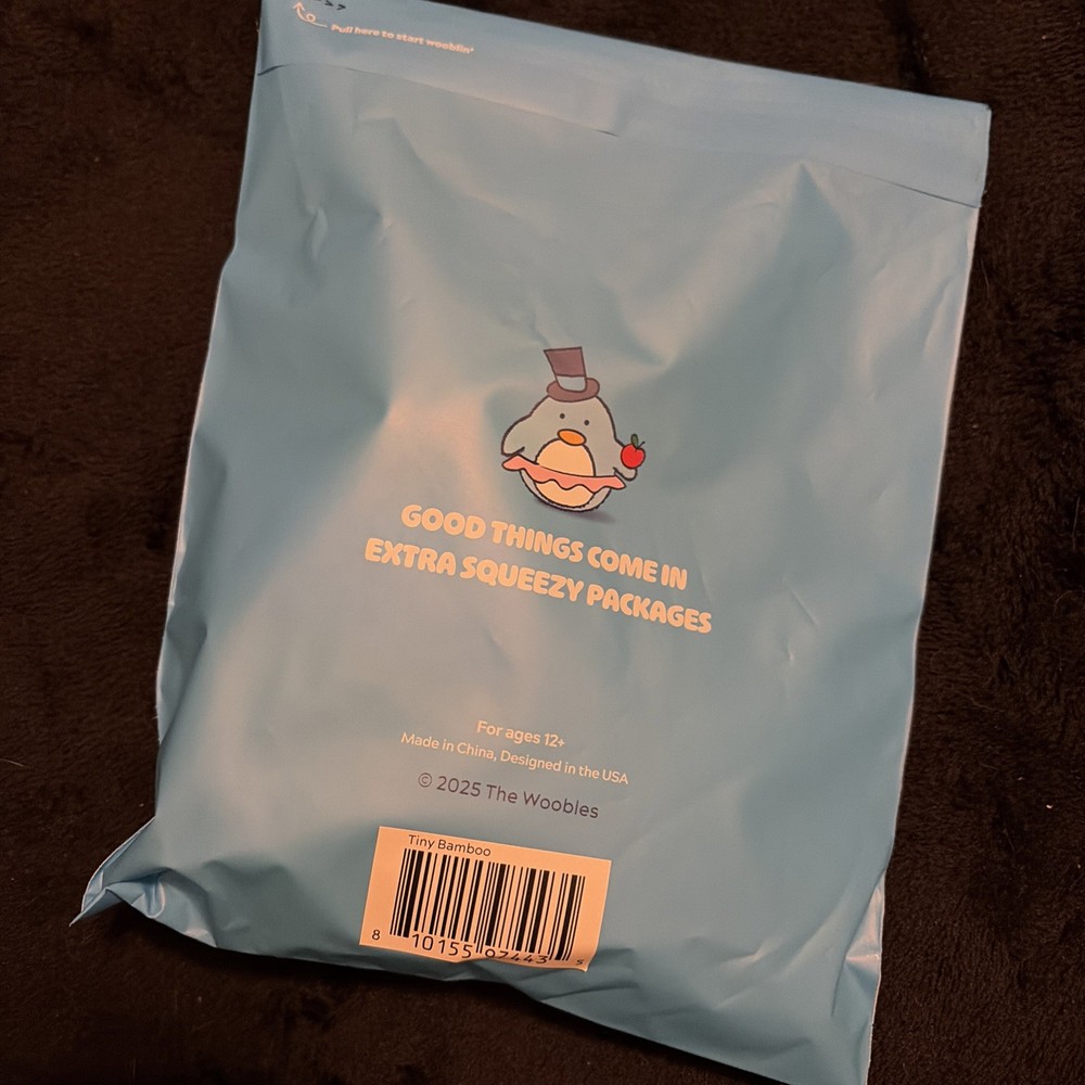 The Woobles Tiny Bamboo Accessory Kit Extra Squeezy Unopened Sealed