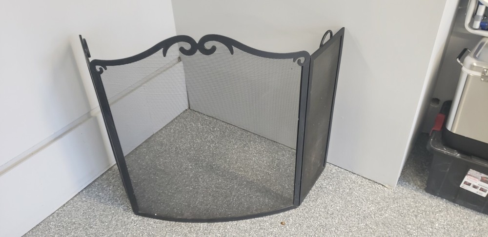 Fireplace screen Pilgrim’s Arch Bow - folding