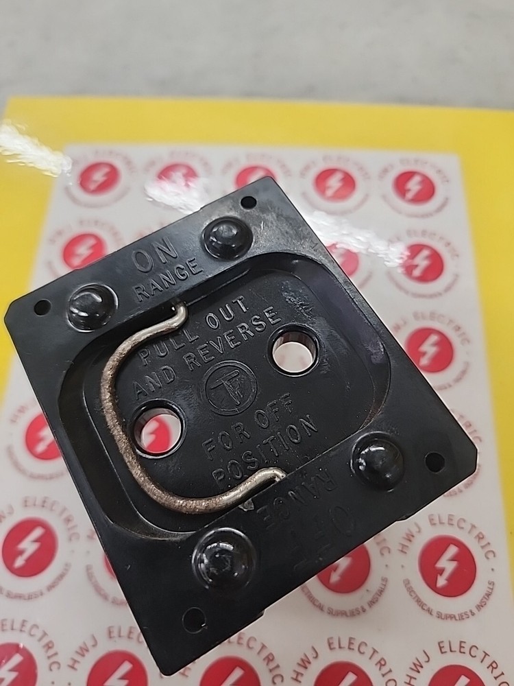 Trumbull 60 amp fuse holder pull out - RANGE PT-30803