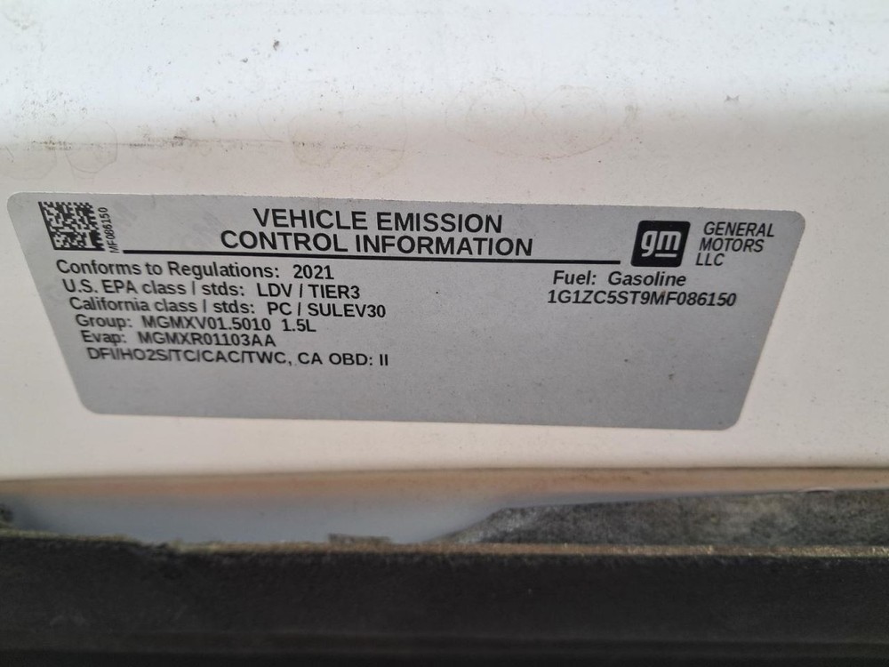 Passenger Front Window Regulator Automatic Down Fits 16-25 MALIBU 4918054