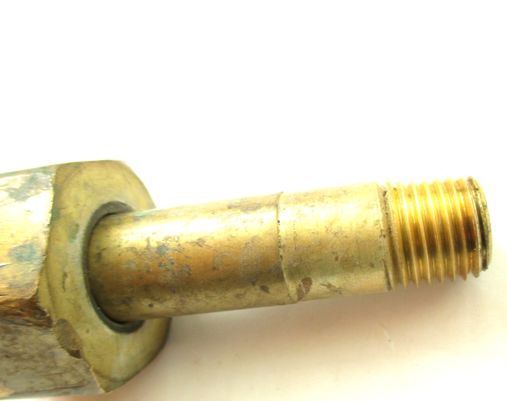 CGA 540 Regulator Replacement 3" Stem Nipple and Nut