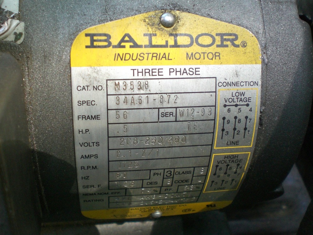 HB Rouse Hand Miller Cut Off Saw machine