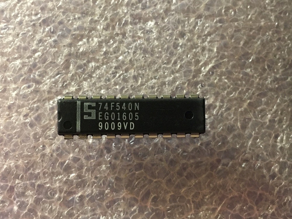 74F540N IC BUFFER/DRIVER SINGLE 8-BIT PLASTIC DIP 20-PIN (1 PER LOT)