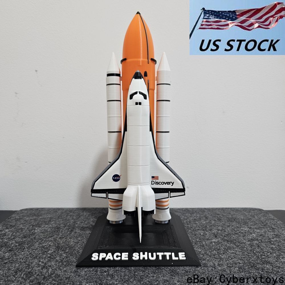 1:200 Scale NASA Space Shuttle Model Painted Finished Set Static Display