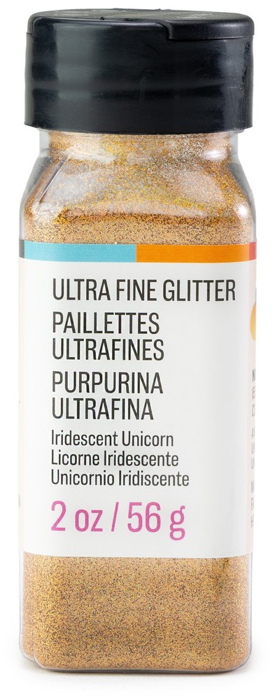 CousinDIY Extra Fine Glitter 2oz-Iridescent Unicorn