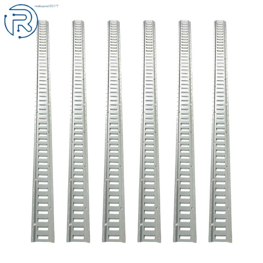 Durable 6 Pack 8' E Track Tie Down Rail System Horizontal High Quality For Truck
