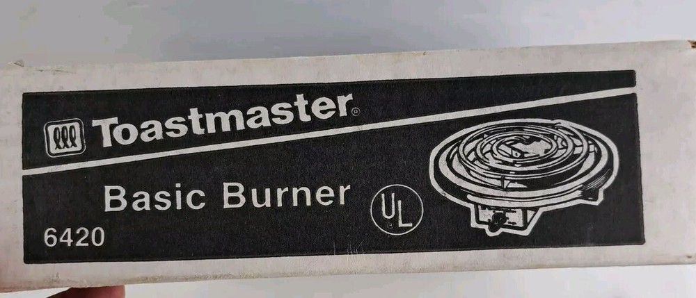 Toastmaster-Basic-Burner-Buffet-Range-6420-Single-Burner Hot Plate  TESTED