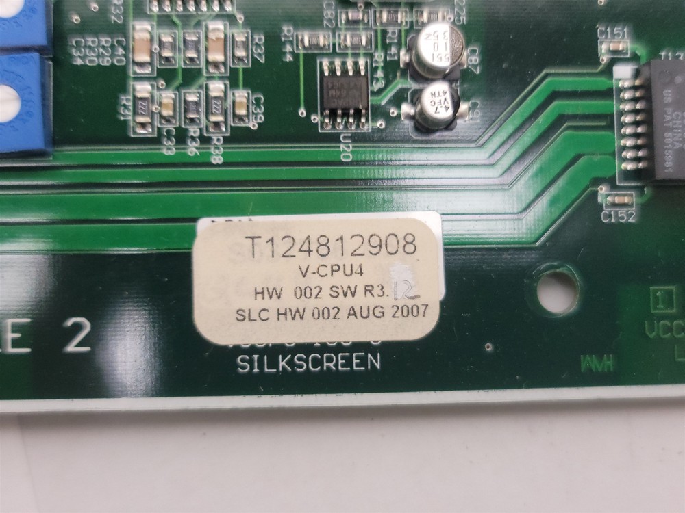 Valcom V-CPU4 System CPU Processor Card , HW 002 SW R3.12