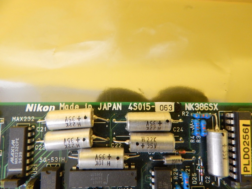 Nikon Precision 4S015-063 Processor PCB Card VME NK386SX Working