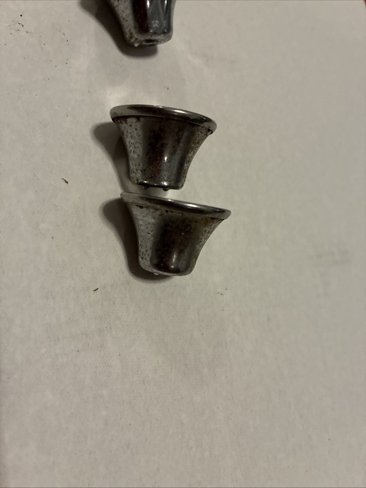 4pcs Vintage Concave MCM Drawer Knob Concave Round Pulls 1” Diameter