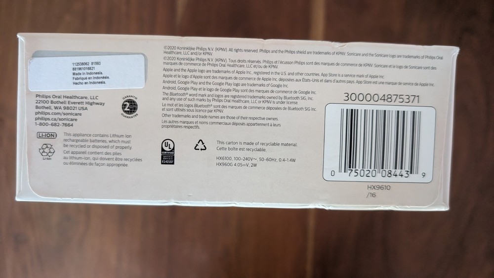 Philips Sonicare Expertclean 7300