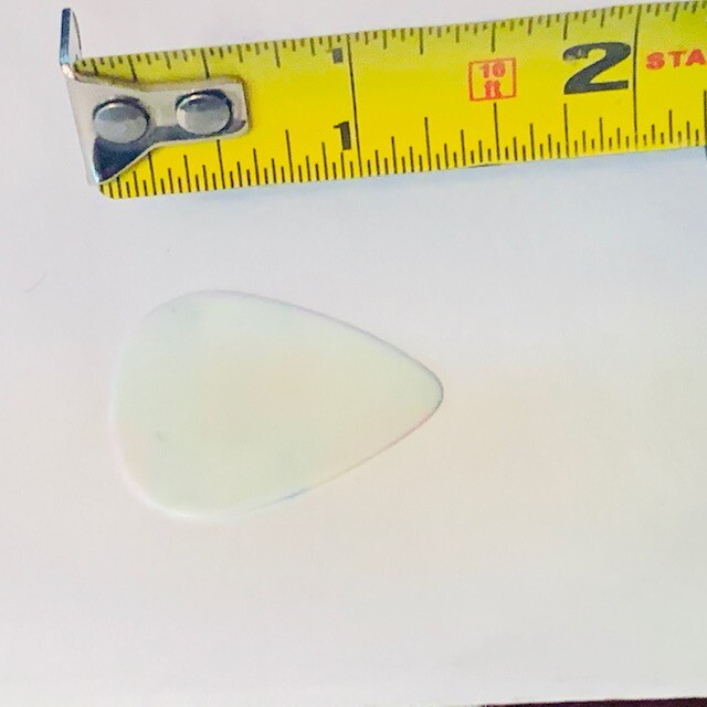 Kiss guitar pick concert memorabilia Gene Simmons Ace Frehley craft earring AB9