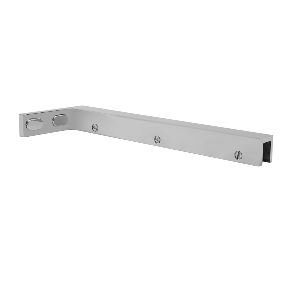 Glass Door L-Shape Stabilizing Bracket, Glass Support Bracket Stabilizer
