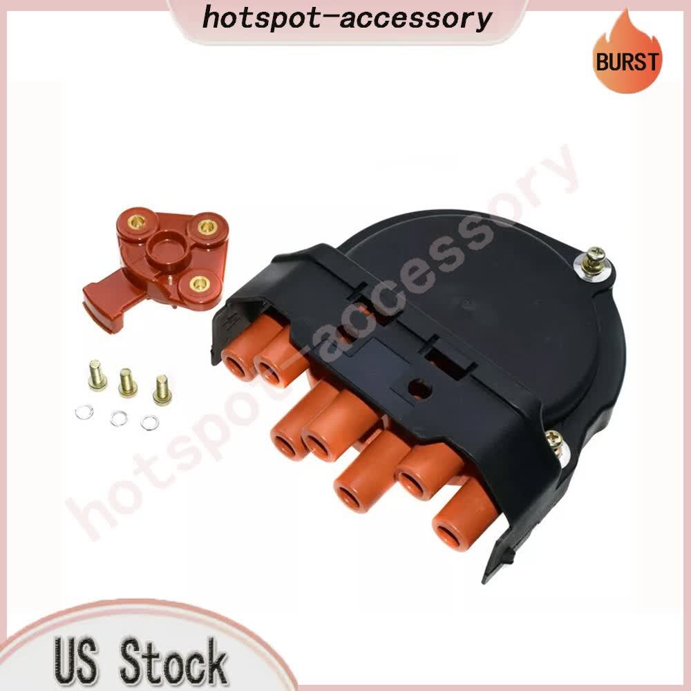 Fit For BMW E23 E24 E28 E30 E31 E32 Distributor Cap & Rotor US Stock