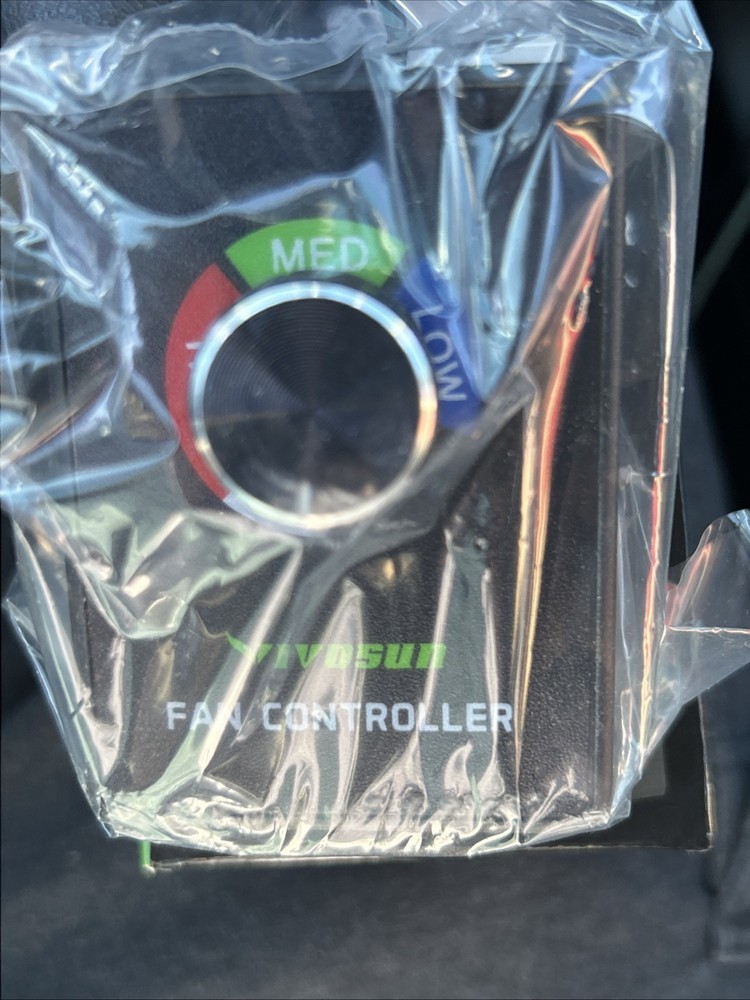 VIVOSUN Variable Fan Speed Controller Dial Precise Control￼