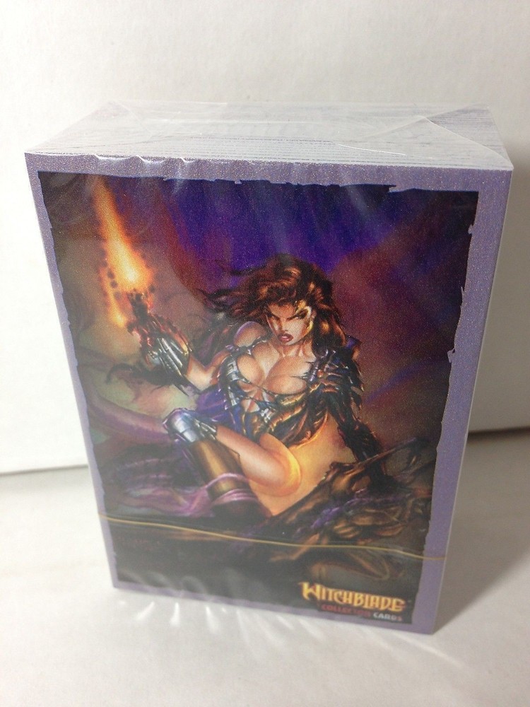 WITCHBLADE (Breygent 2014) Complete PURPLE BORDER PARALLEL CARD SET (72)