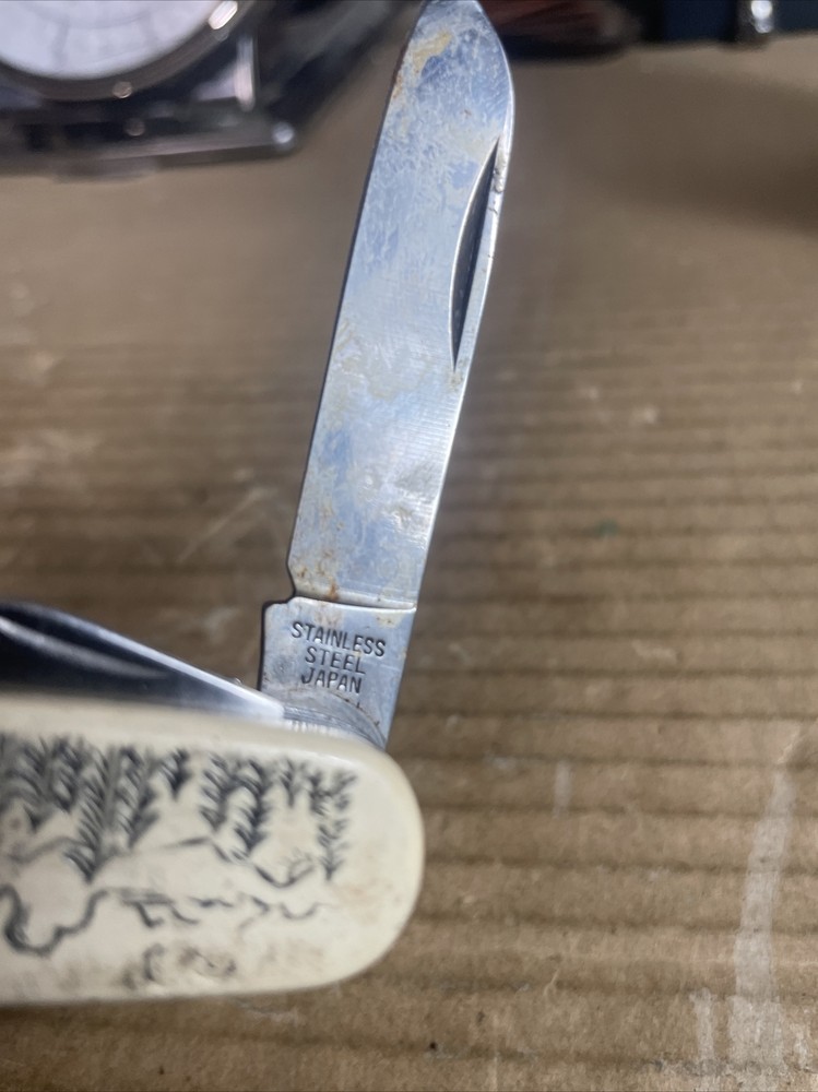 Vtg American Eagle 200th Anniversary Folding Pocket Knife 11 Function Multi Tool