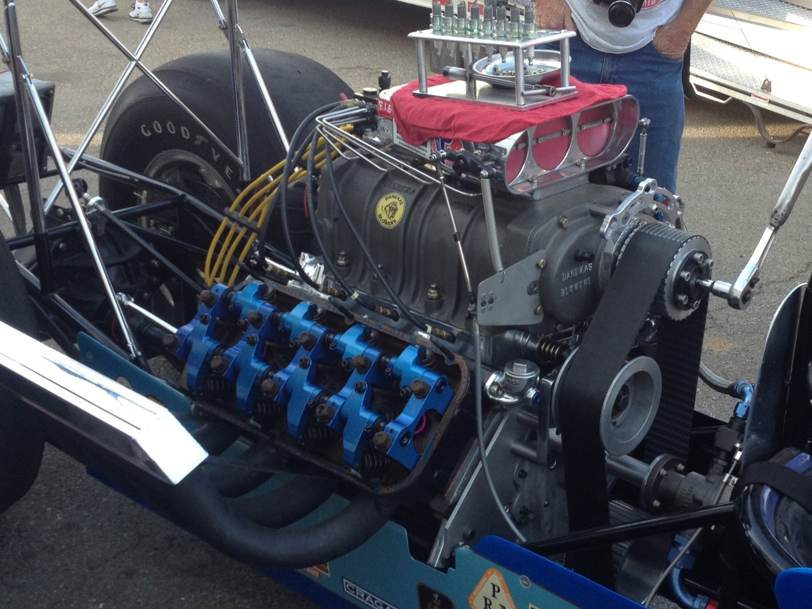 Nostalgia Dragster 331,354.392 Roller Rocker Arm Assembly Fits Early Hemi