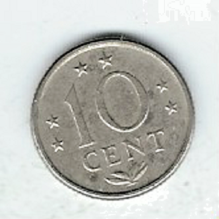 Netherlands Antilles...Coin...10 Cent...1976