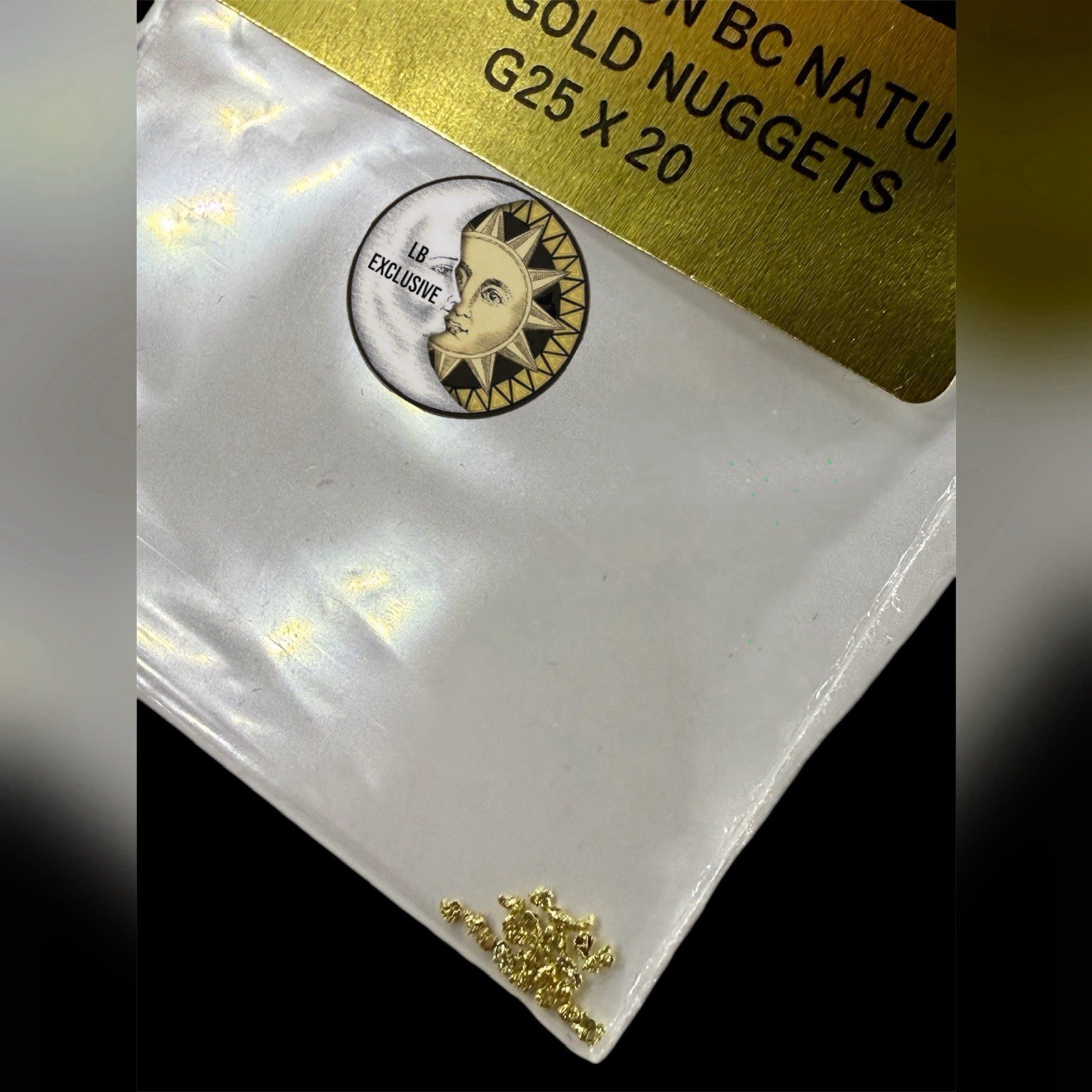 15 PIECE LOT ALASKAN YUKON BC NATURAL PURE GOLD NUGGETS (#L251)