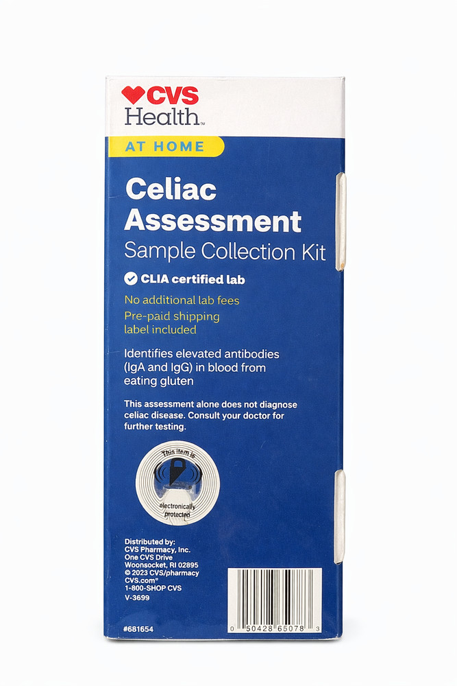 CVS Celiac (Gluten) Assessment Sample Collection Test Kit 5/2027