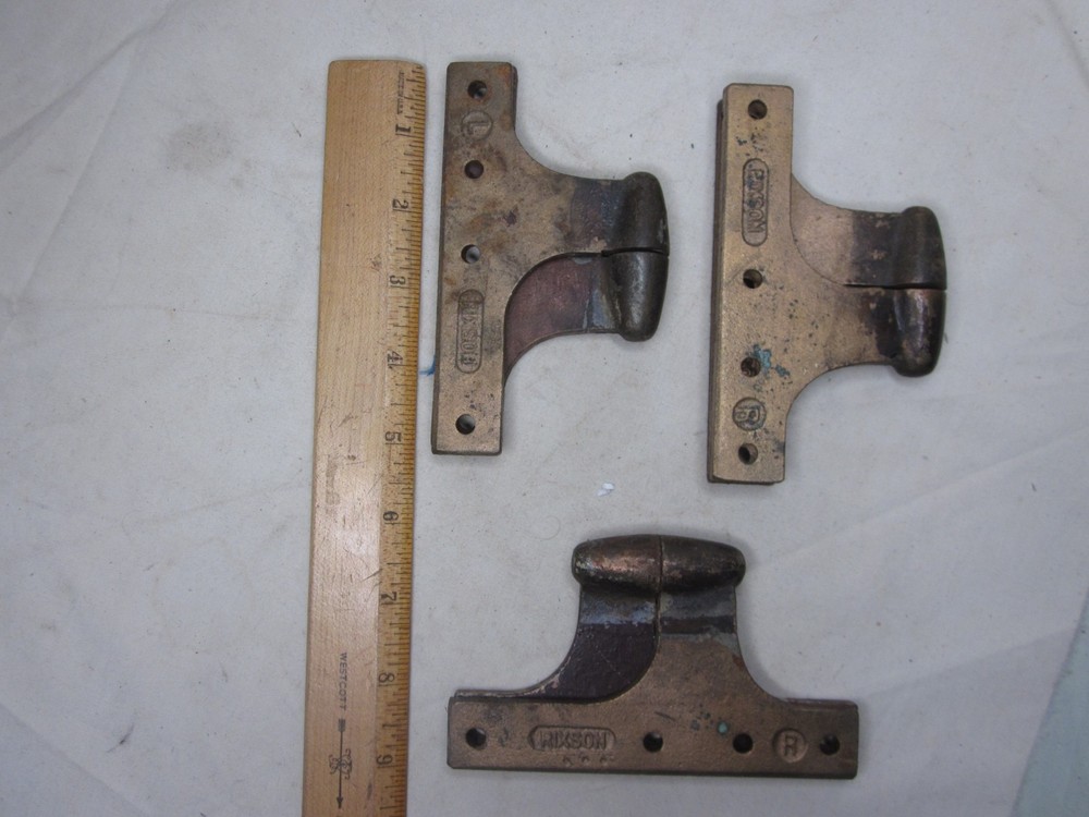 vintage RIXSON hinges 5" x 5" old pivot hinge *PLEASE NOTE: R L & RL