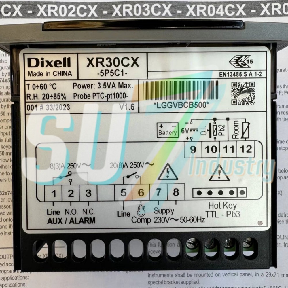 DIXELL XR30CX-5P5C1 Temperature controller# 1pcs New In Box