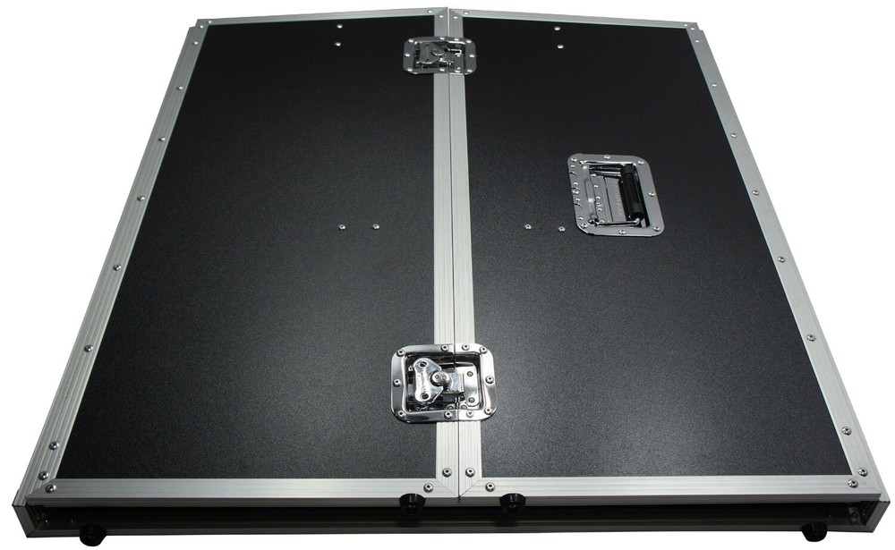 Harmony Case HCDJSTANDT Compact Fold Out Portable DJ Workstation Table
