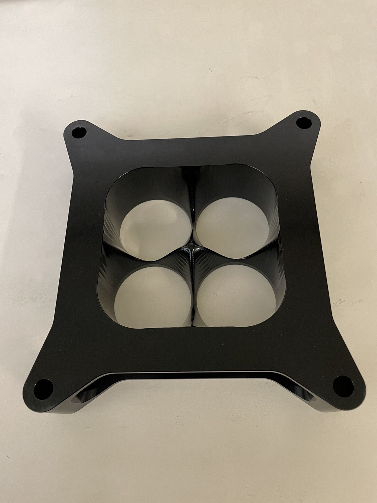 1.5 Inch 4150 Lightweight Holley Carburetor Spacer Tapered 1 1/2" HotRod TV