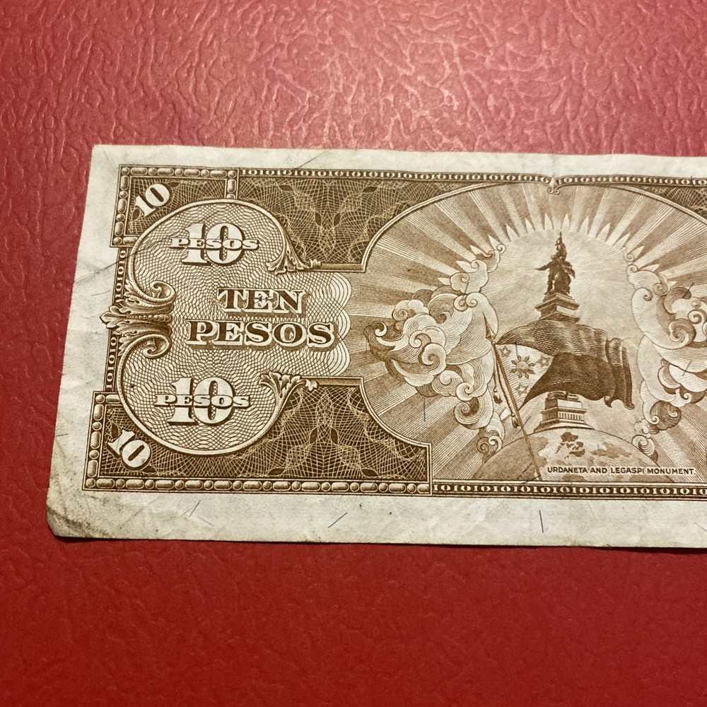 Philippines- 10 Pesos- 1949