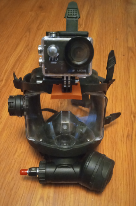 OTS Guardian Full Face Mask Camera Mount