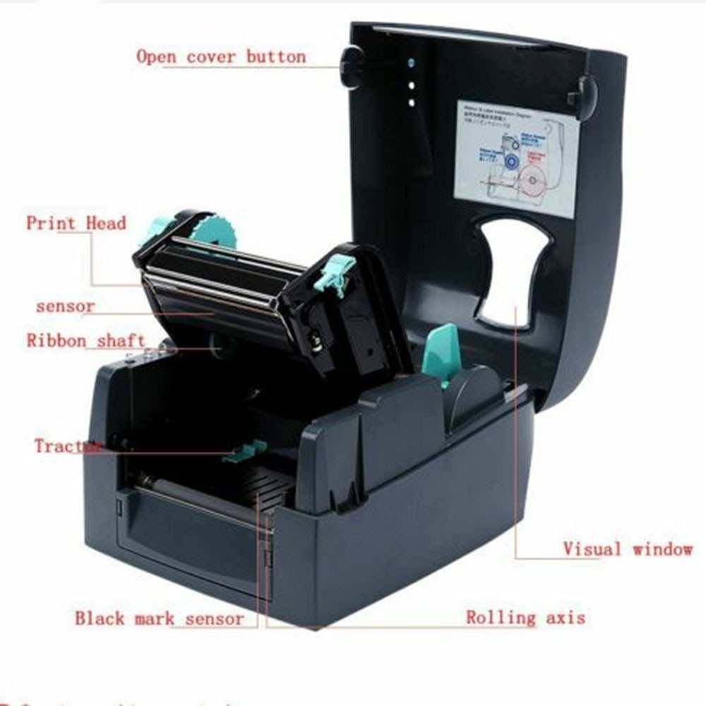 Godex G500u 4 inch Thermal Transfer Printer USB 203dpi Label Barcode Printer