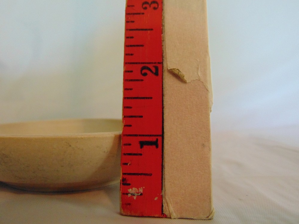 Small Clay Ashtray With A Blue Design