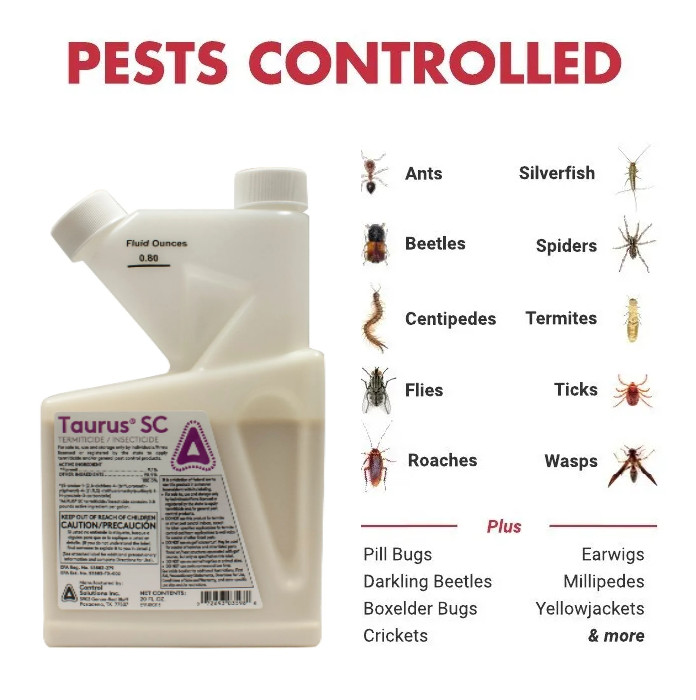 20 oz Taurus SC Insecticide Termite Ant Roach Bug Flea Generic Termidor FRESH
