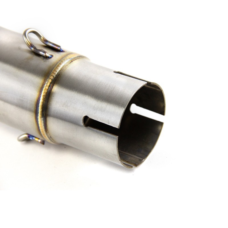 Ninja 400 500 for Kawasaki Z400 2018-2026 Slip On Muffler Tips Exhaust Mid Pipe