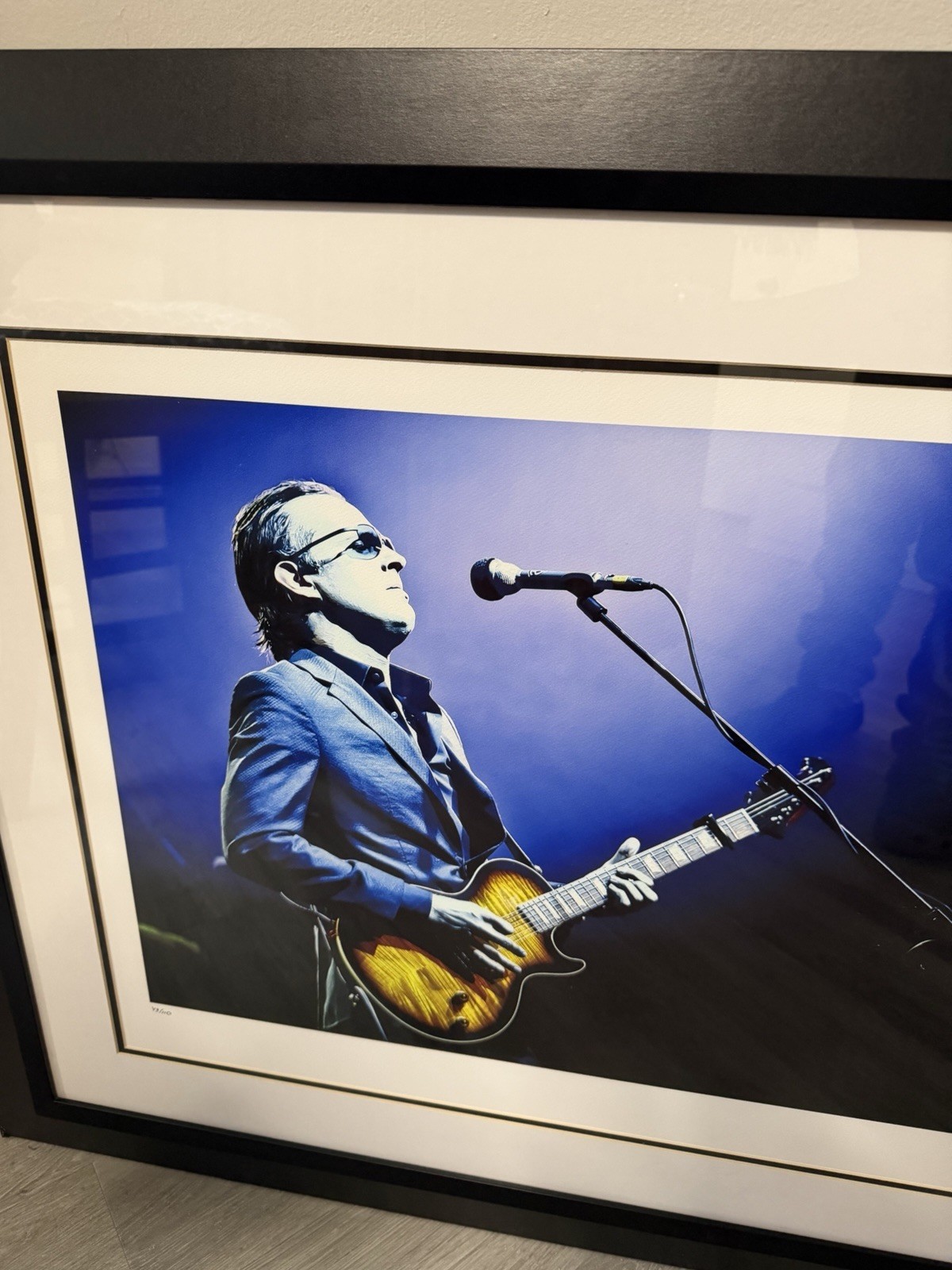 #43 Blues Deluxe" JOE BONAMASSA Collectible Litho (FRAMED - USA ONLY)